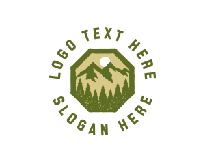 Mountain Forest Explorer Logo