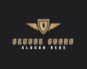 Security Shield Wings Logo