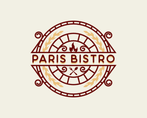 Flame Bistro Restaurant logo design