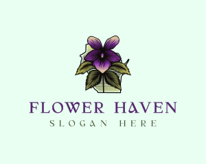 Wisconsin Wild Flower  logo design