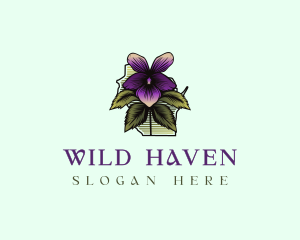 Wisconsin Wild Flower  logo design