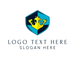 Shield - Royal Shield Crest logo design