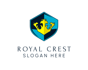 Royal Shield Crest logo design