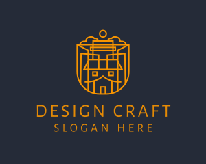 Architectural - Modern House Architecture logo design