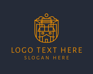 Modern House Architecture Logo