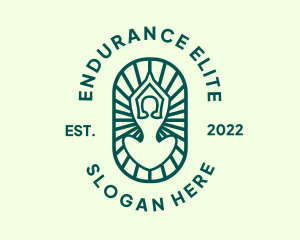 Fitness Meditation Exercise  logo design