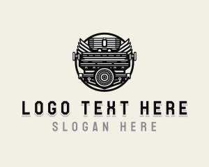 Garage - Industrial Automotive Engine logo design