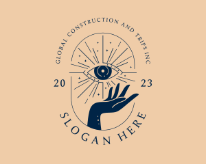 Clairvoyant - Astrological Vision Eye logo design