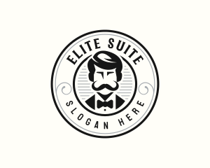 Formal Suit Gentleman logo design