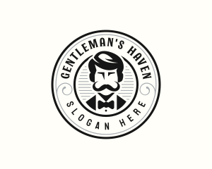 Formal Suit Gentleman logo design