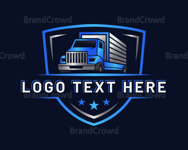 Logistics Trucking Automotive Logo