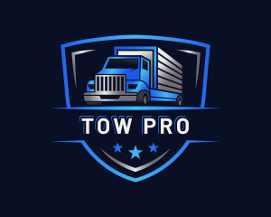 Tow - Logistics Trucking Automotive logo design