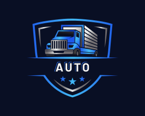 Shipping - Logistics Trucking Automotive logo design