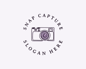 Capture - Digital Camera Photography logo design