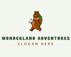 Outdoor Adventure Bear logo design