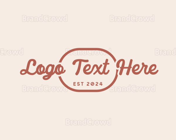 Generic Cursive Studio Logo