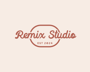 Generic Cursive Studio logo design