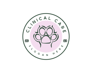 Pet Paw Vet logo design