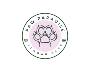 Pet Paw Vet logo design