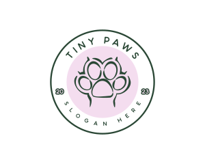 Pet Paw Vet logo design