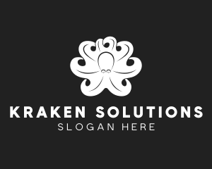 Kraken - Octopus Kraken Tentacles logo design