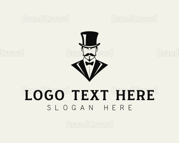 Gentleman Tuxedo Tailoring Logo