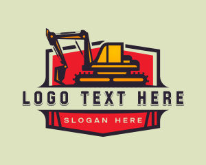 Builder - Excavator Demolition Equipment logo design