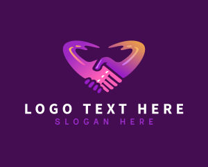 Organization - Partner Love Support logo design