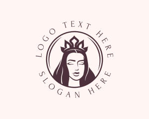 Skincare - Royal Female Queen logo design