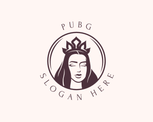 Royal Female Queen logo design