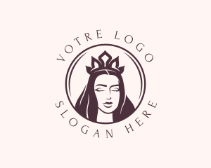 Regal - Royal Female Queen logo design