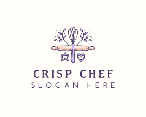 Culinary Baking Whisk logo design