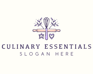 Culinary Baking Whisk logo design