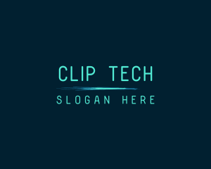 Modern Cyber Tech logo design