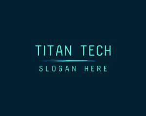 Modern Cyber Tech logo design