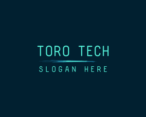 Modern Cyber Tech logo design