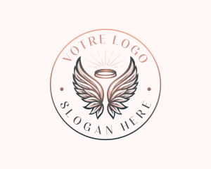 Wing - Angel Heavenly Wings logo design