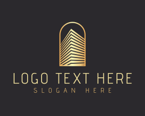 Information - Luxury City Building logo design