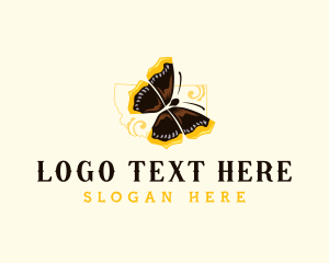 Ponderosa Pine - Mourning Cloak Montana logo design