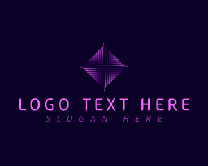 Data - Cube Tech Box logo design