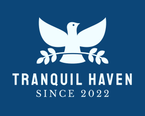 Peaceful - Religious Freedom Dove logo design