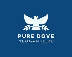 Religious Freedom Dove logo design