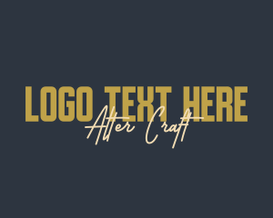 Casual Overlap Brand logo design