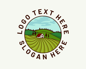 Scenery - Countryside Farming Agriculture logo design