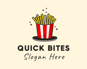 Fast Food French Fries logo design