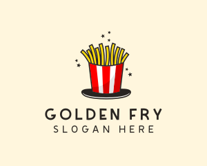 Fast Food French Fries logo design