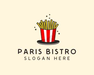 Fast Food French Fries logo design