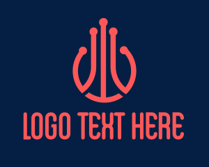 Company - Red Technology Company logo design