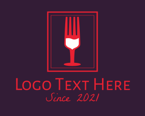 Wine - Wine Bar Restaurant logo design