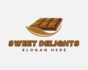 Chocolate - Chocolate Bar Dessert logo design